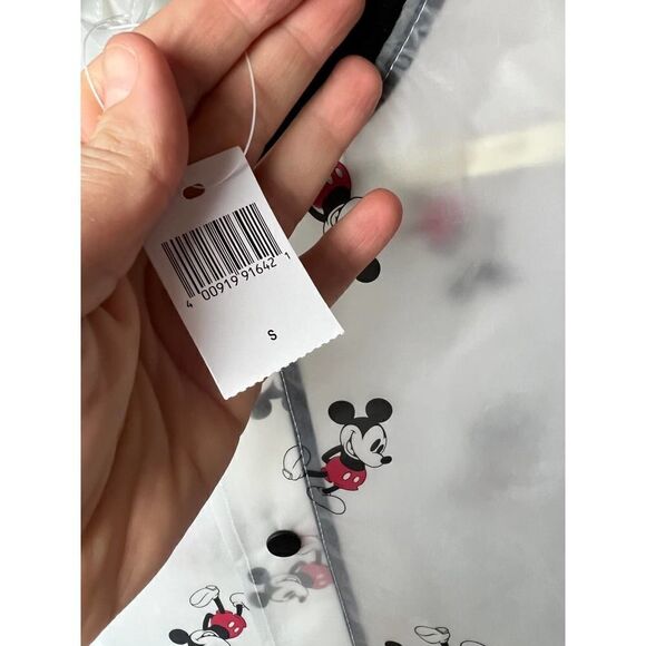 Disney Mickey Mouse Rain Jacket NWT Men's Sz. S - Picture 4 of 8